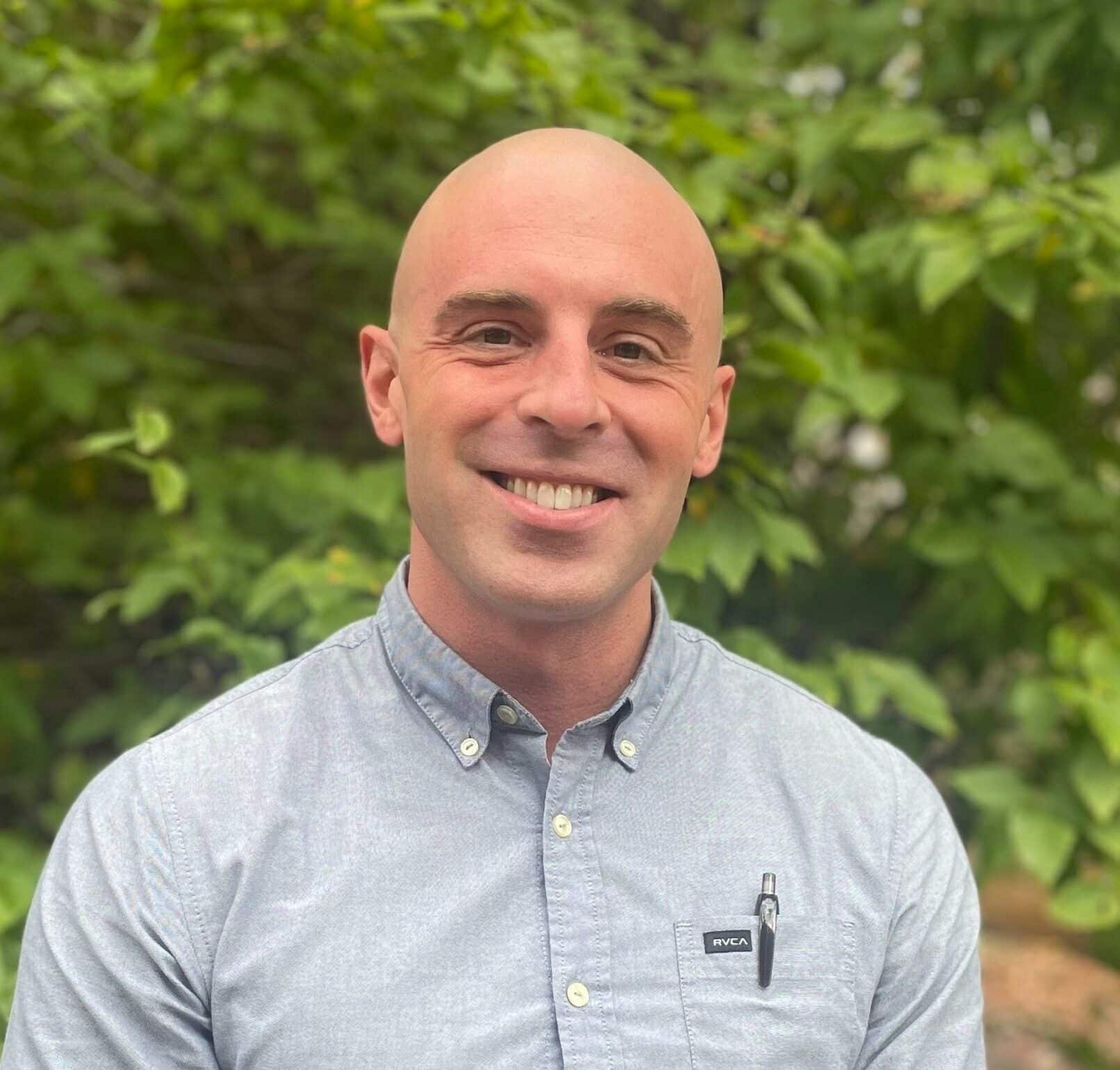 Portrait of Dr Kyle Johnson